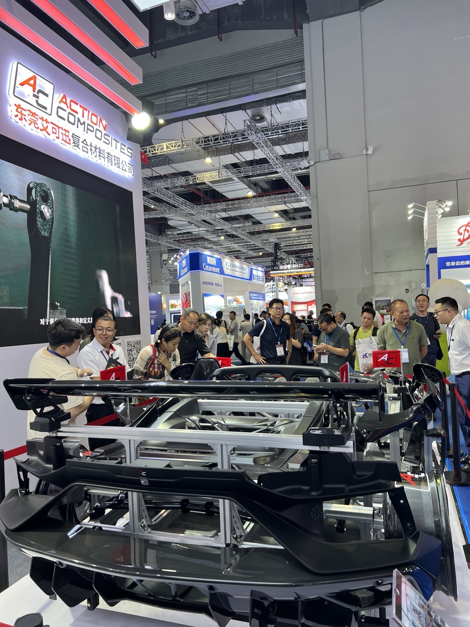 艾可迅已量产部件集结展车