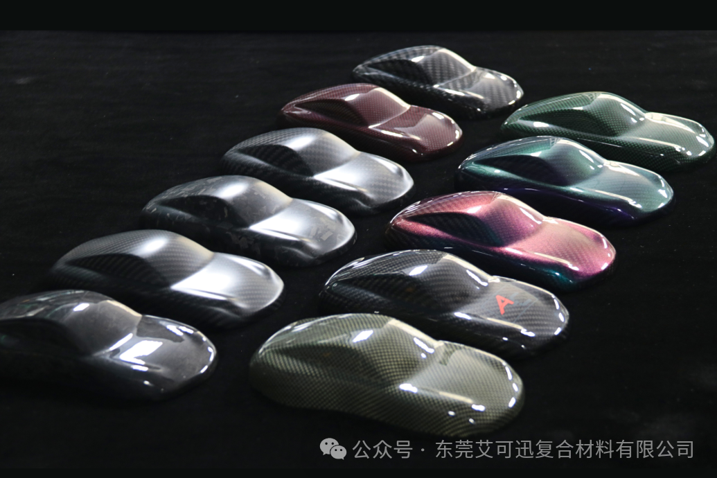 艾可迅碳纤维样板车模